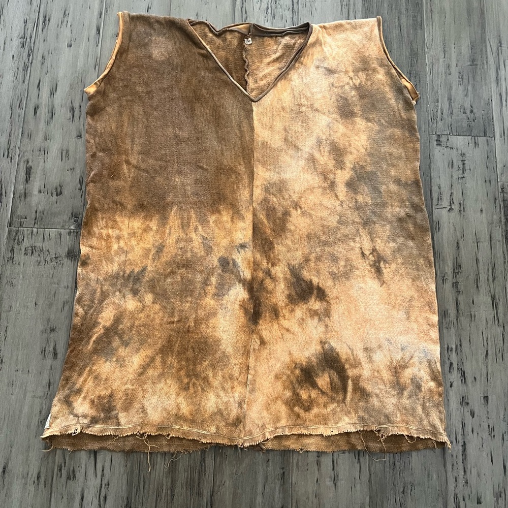 Sinew Moon Pinch of Grace Sweater Dress in Madrone Color Way Size Small